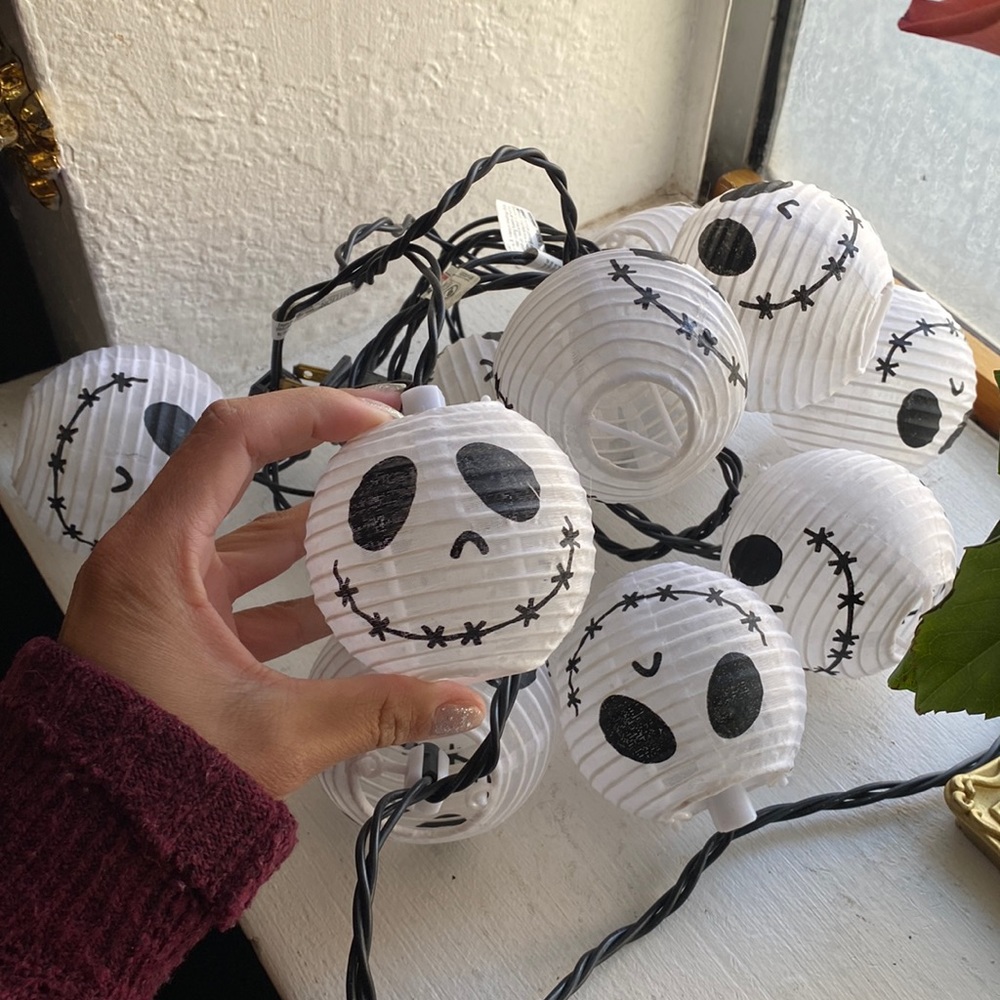 Jack skellington lights